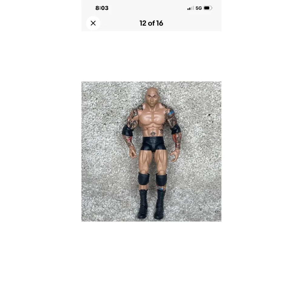 Mattel WWE Action Figures Unisex 7in Multicolor Excellent Ultimate Warrior Lot